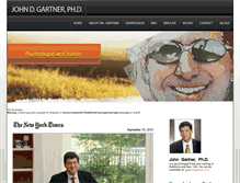 Tablet Screenshot of johngartner.com